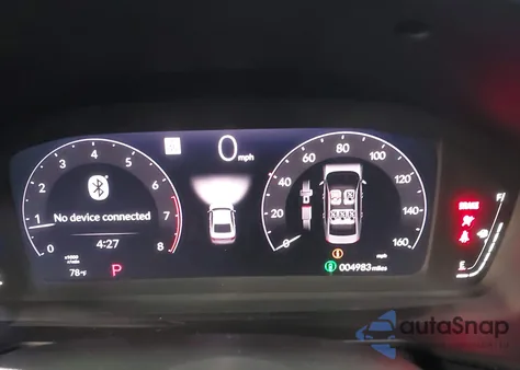 2025 Honda Accord Lx из США, поврежденный, VIN 1HGCY1F29SA042623